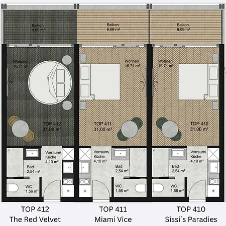 Appartement Miami Vice Mit Balkon & Flussblick-das Alpenzeit Im Zentrum Mit Parkplatz *