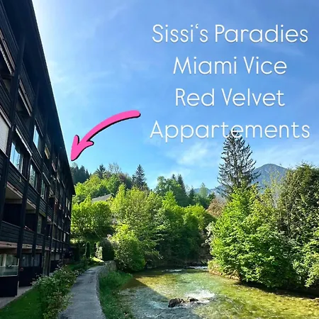 Miami Vice Mit Balkon & Flussblick-das Alpenzeit Im Zentrum Mit Parkplatz Apartamento