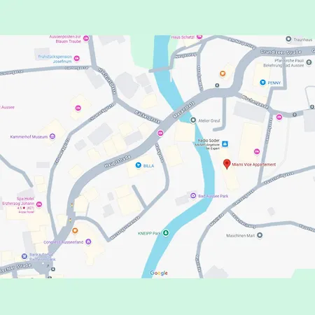 Miami Vice Mit Balkon & Flussblick-das Alpenzeit Im Zentrum Mit Parkplatz