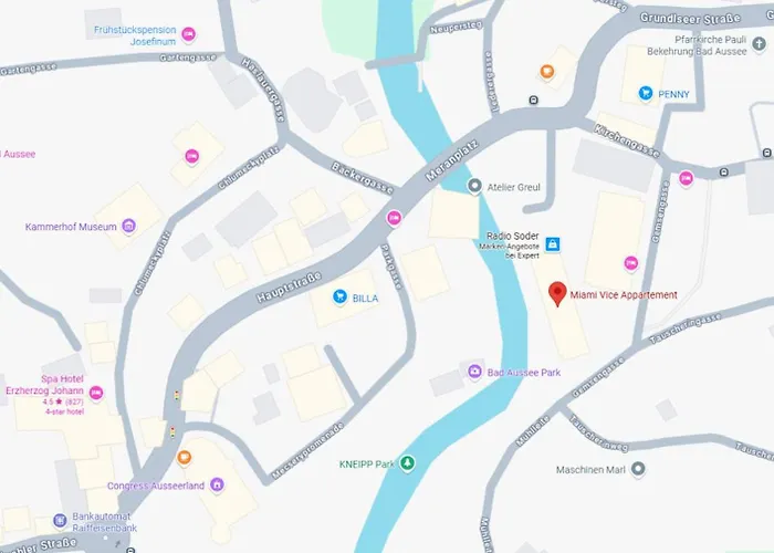 Miami Vice Mit Balkon & Flussblick-das Alpenzeit Im Zentrum Mit Parkplatz